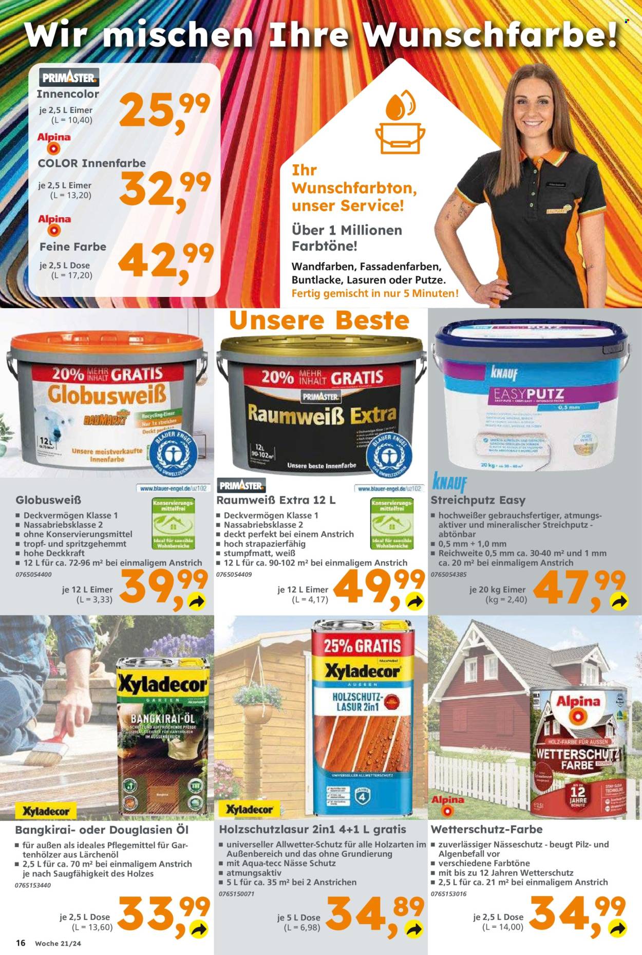 Globus Baumarkt Prospekte  - 20.05.2024 - 25.05.2024. Seite 16