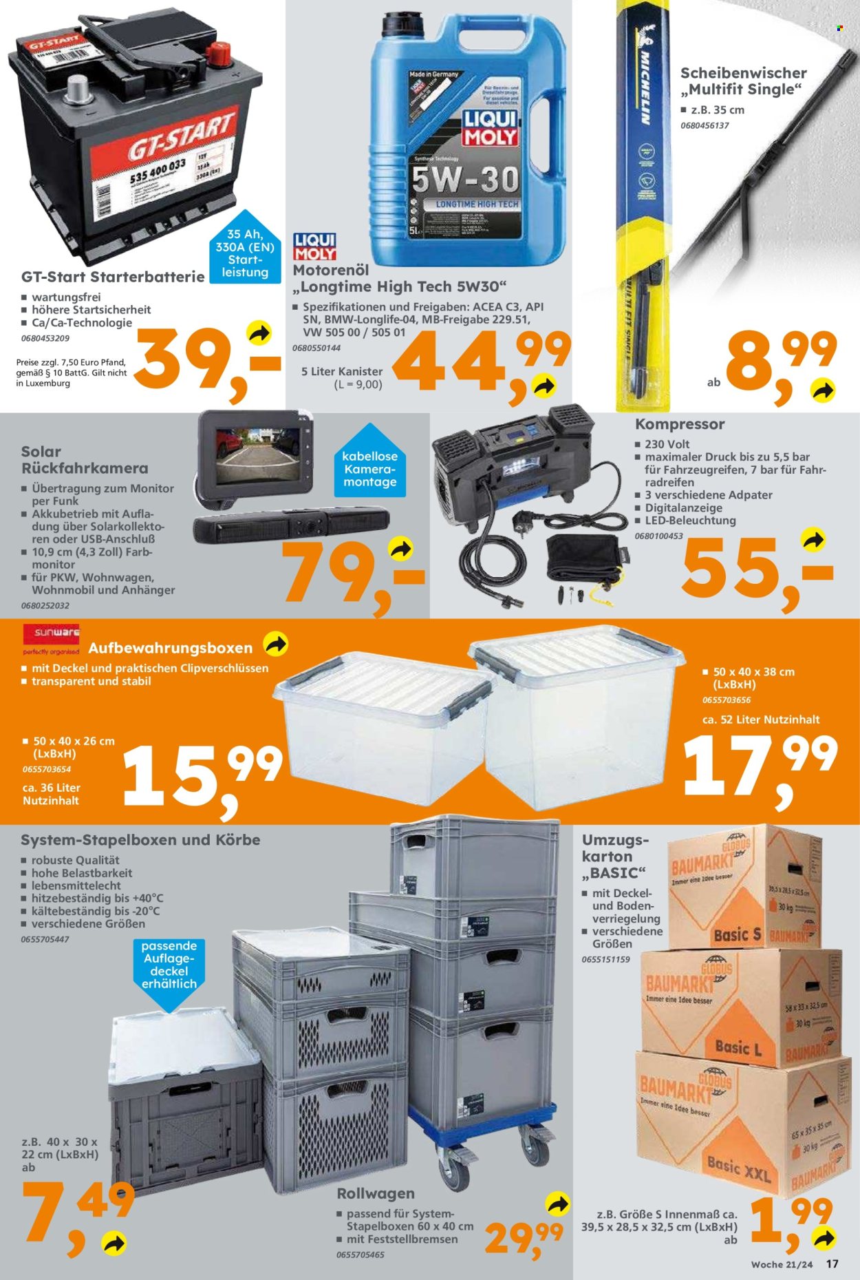 Globus Baumarkt Prospekte  - 20.05.2024 - 25.05.2024. Seite 17