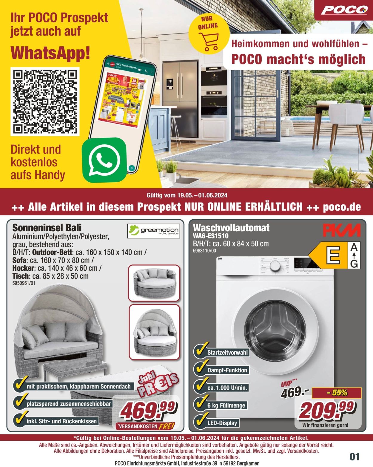 Poco Prospekte  - 19.05.2024 - 1.06.2024. Seite 1