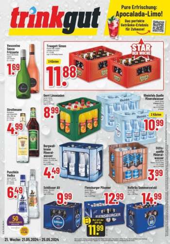 Prospekte trinkgut - 21.05.2024 - 25.05.2024.