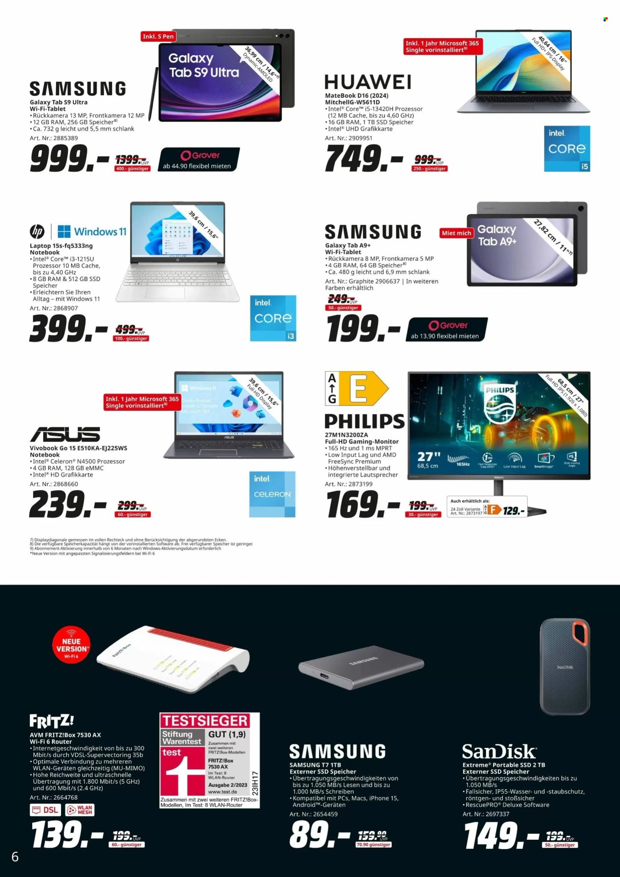 MediaMarkt Prospekte  - 17.05.2024 - 1.06.2024. Seite 6