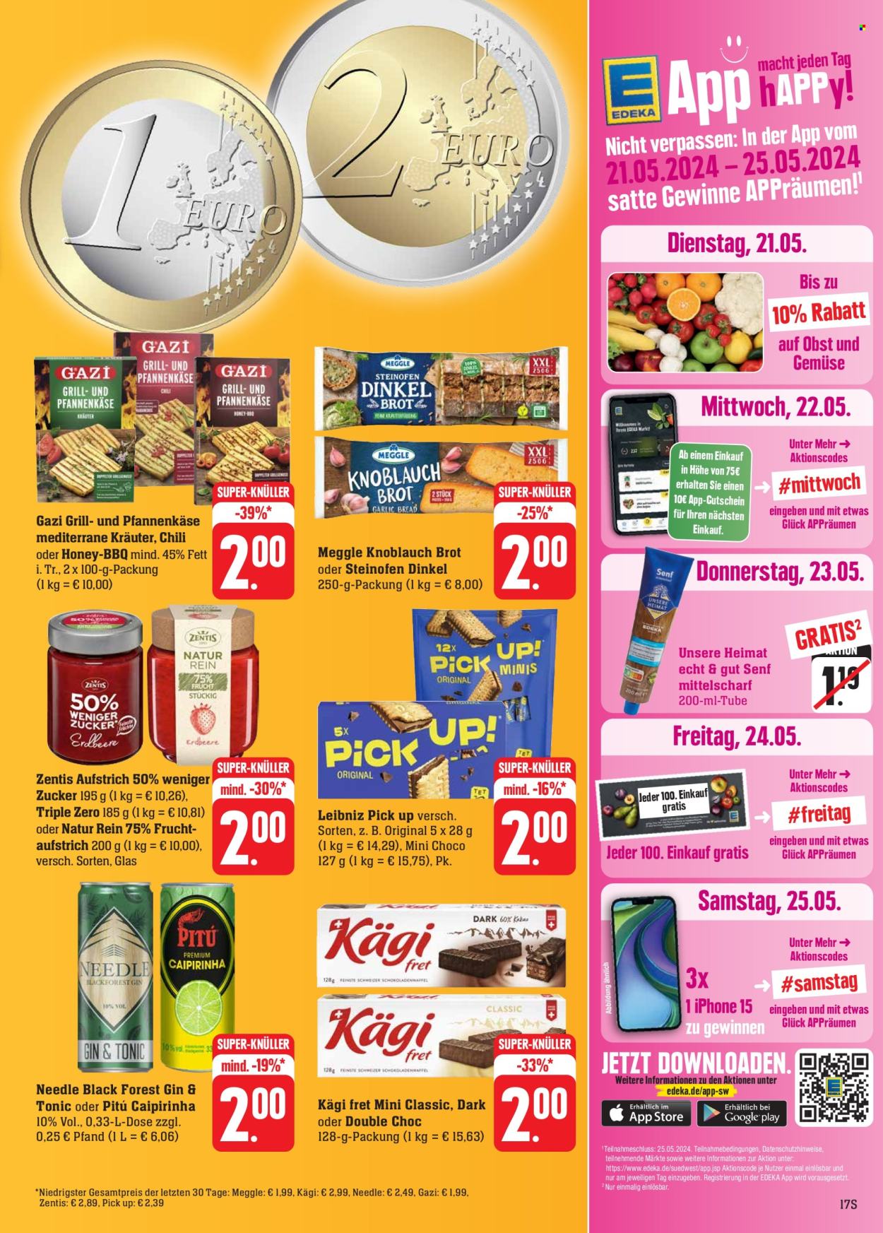 Edeka Prospekte  - 21.05.2024 - 25.05.2024. Seite 17