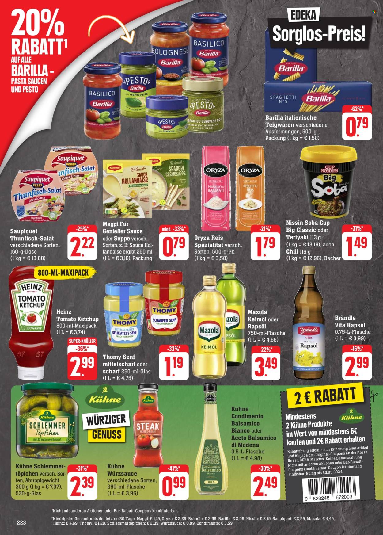 Edeka Prospekte  - 21.05.2024 - 25.05.2024. Seite 22