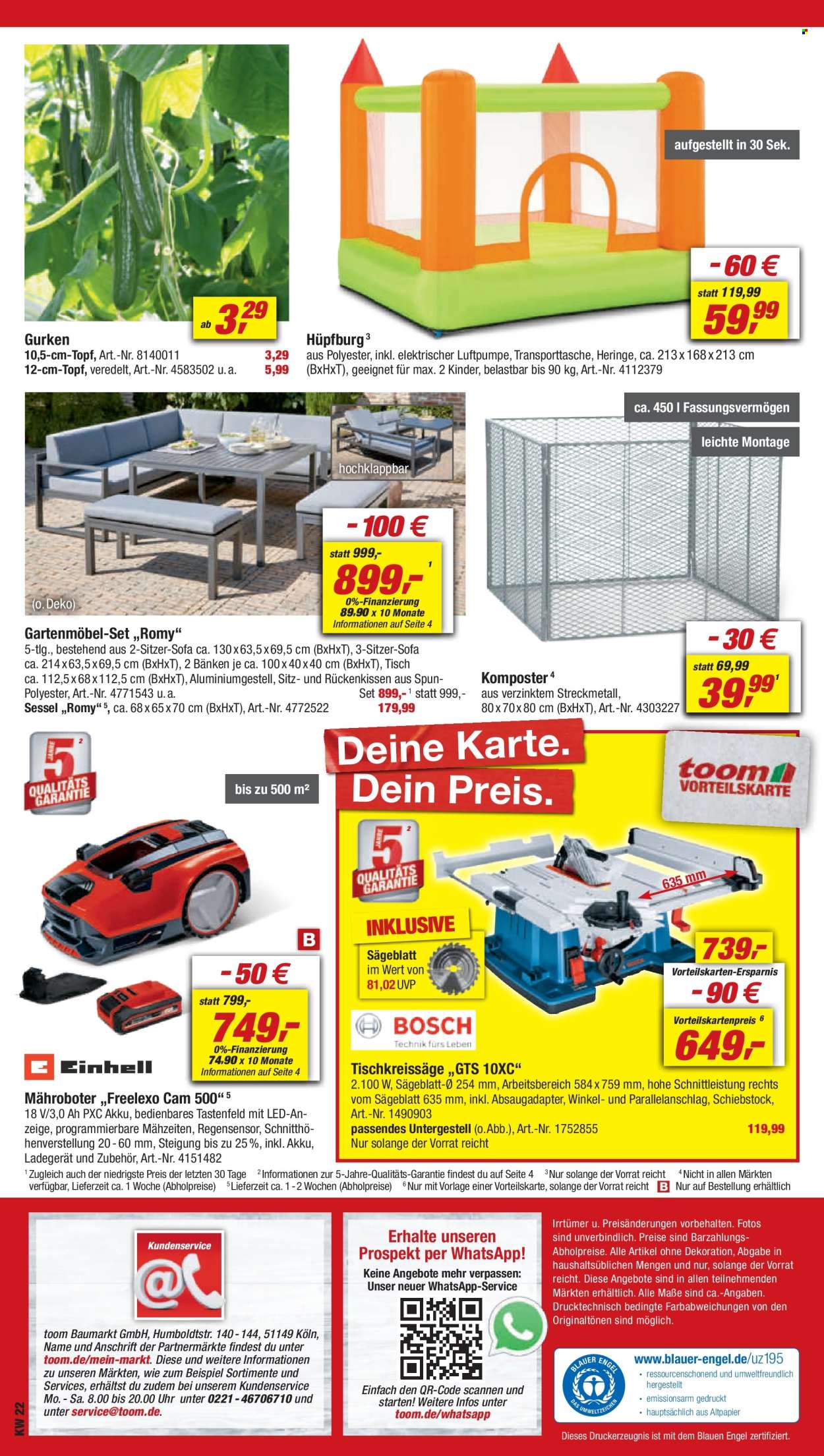 toom Baumarkt Prospekte  - 25.05.2024 - 31.05.2024. Seite 20