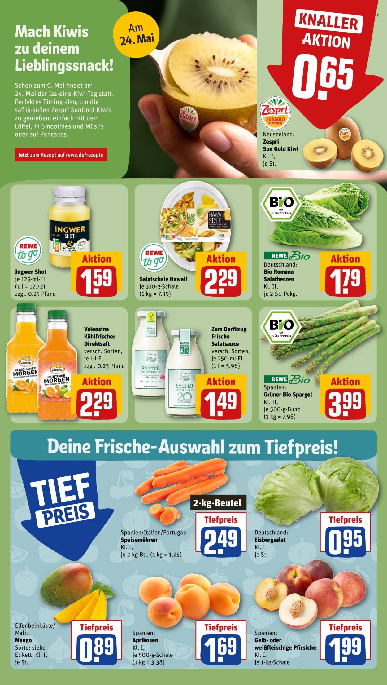 REWE Prospekte  - 21.05.2024 - 25.05.2024. Seite 6