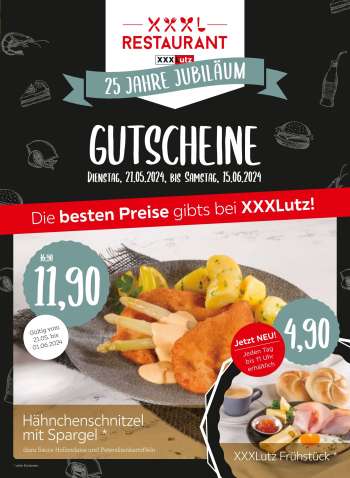 Prospekte XXXLutz - 21.05.2024 - 15.06.2024.