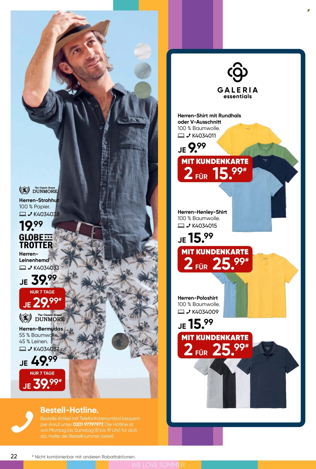 GALERIA Karstadt Kaufhof Prospekte  - 22.05.2024 - 28.05.2024. Seite 22