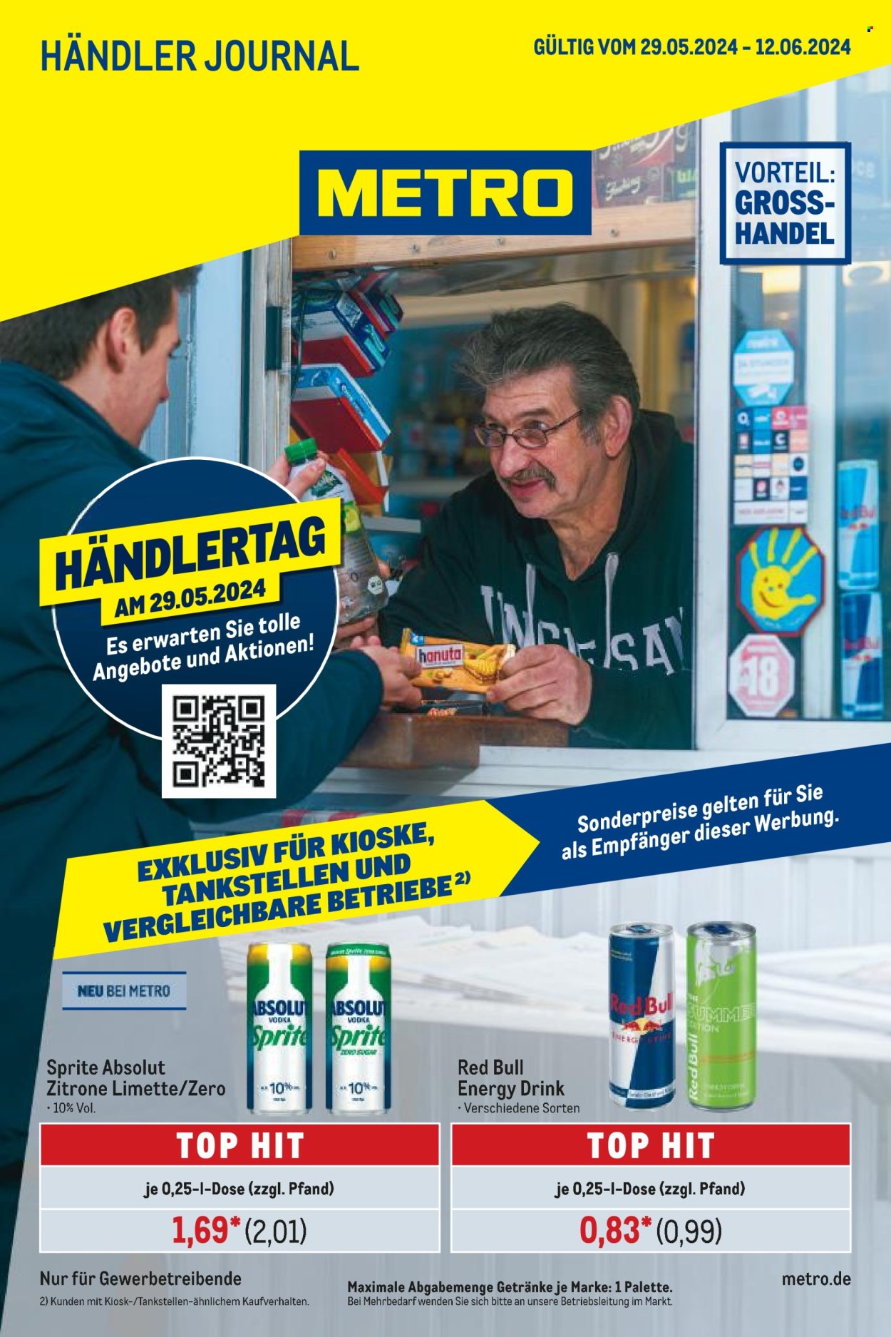 Metro Prospekte  - 29.05.2024 - 12.06.2024. Seite 1