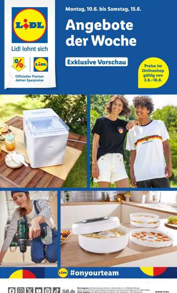 Prospekte Lidl - 10.06.2024 - 15.06.2024.
