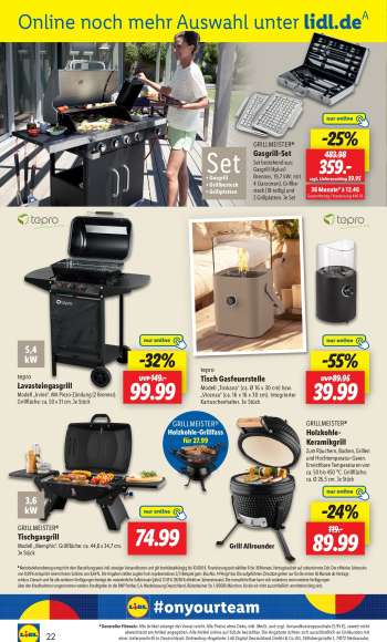 thumbnail - GRILLMEISTER® Tischgasgrill