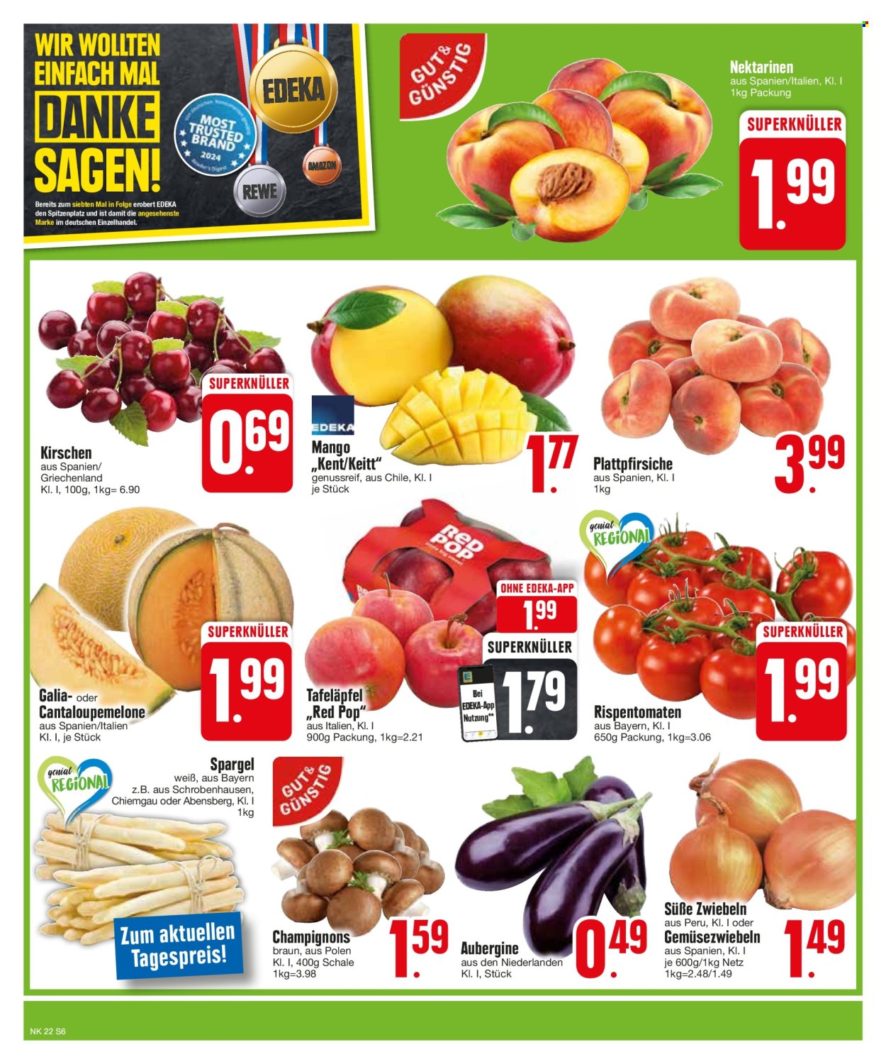 Edeka Prospekte  - 27.05.2024 - 1.06.2024. Seite 6