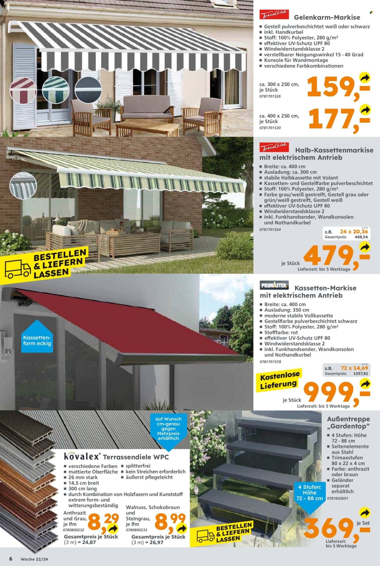 Globus Baumarkt Prospekte  - 27.05.2024 - 1.06.2024. Seite 6