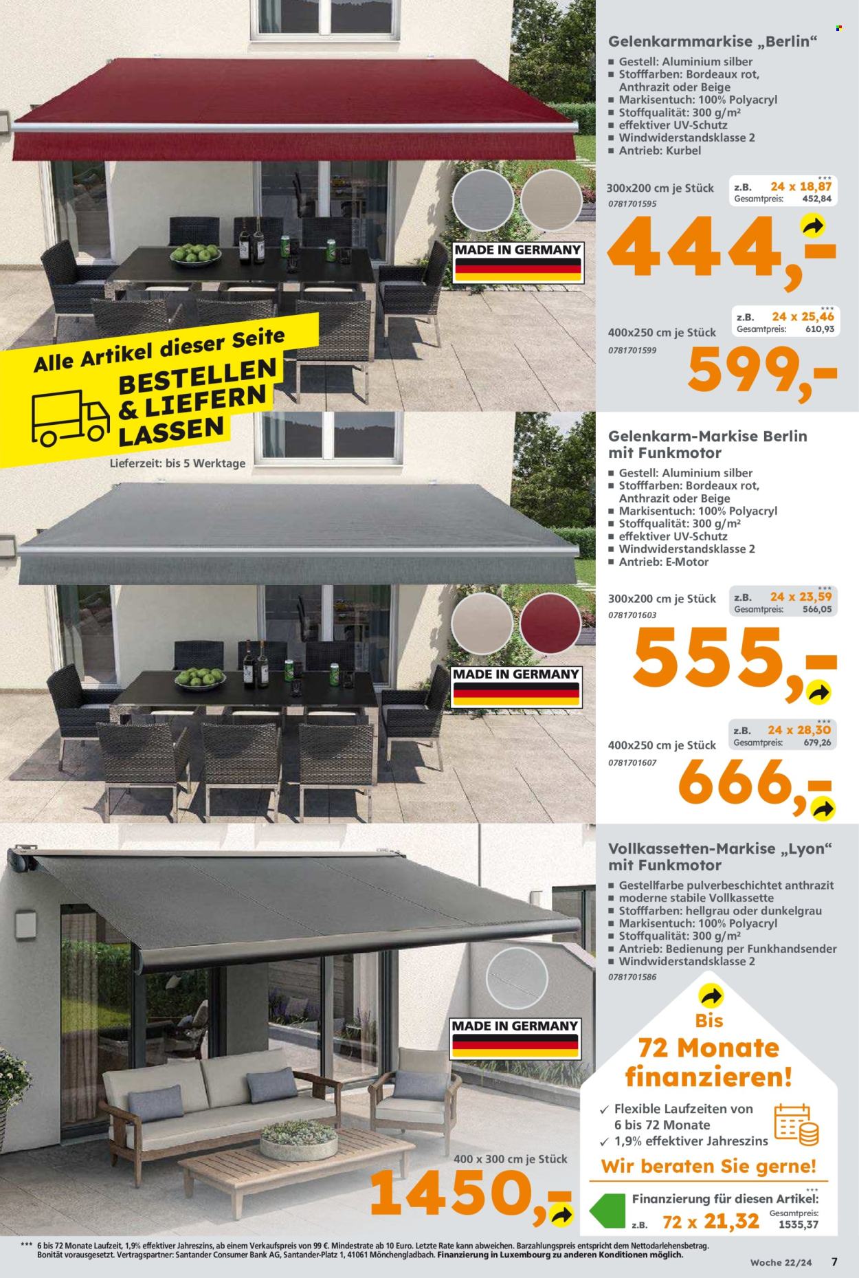 Globus Baumarkt Prospekte  - 27.05.2024 - 1.06.2024. Seite 7
