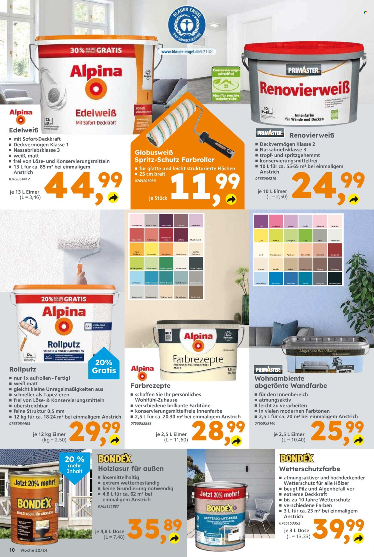 Globus Baumarkt Prospekte  - 27.05.2024 - 1.06.2024. Seite 10