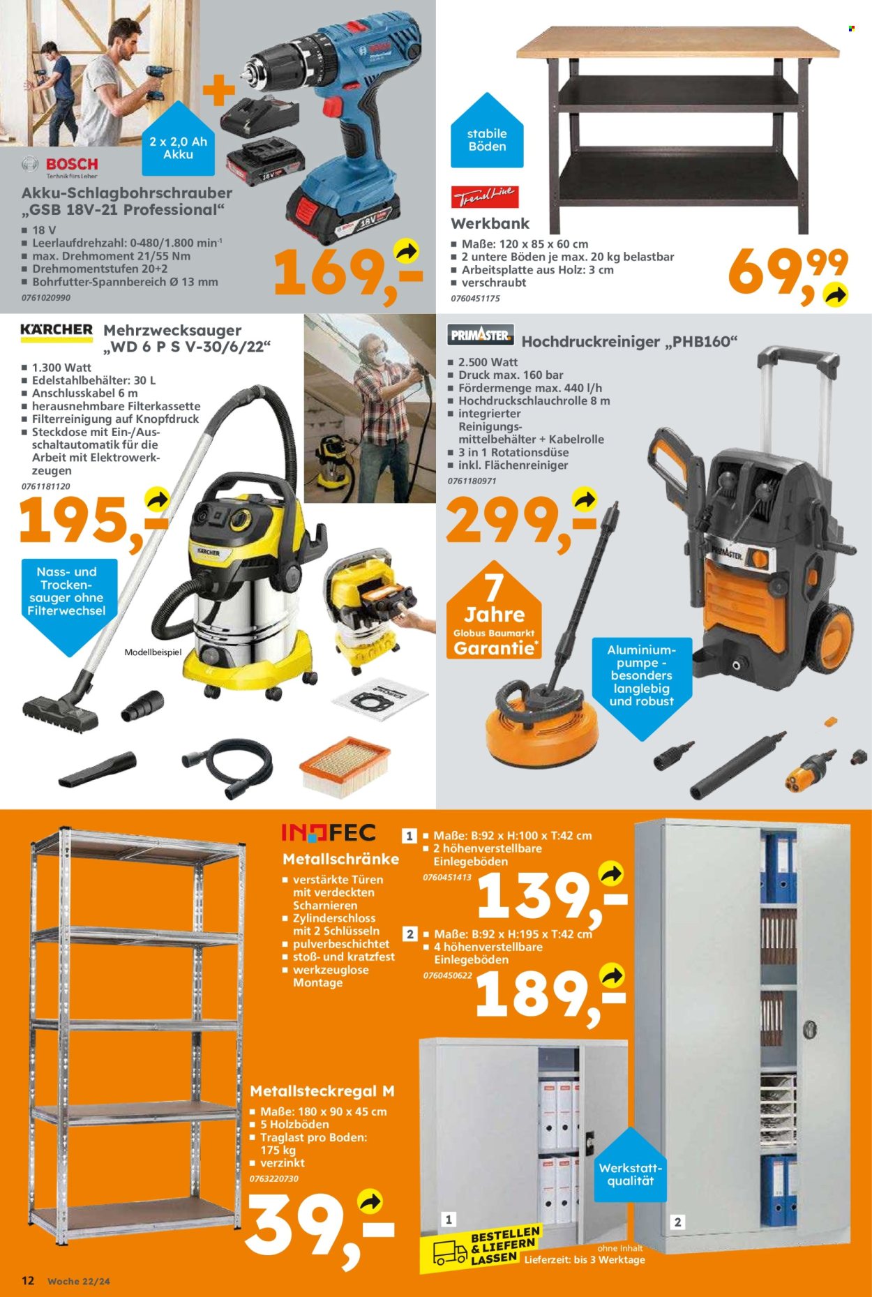 Globus Baumarkt Prospekte  - 27.05.2024 - 1.06.2024. Seite 12