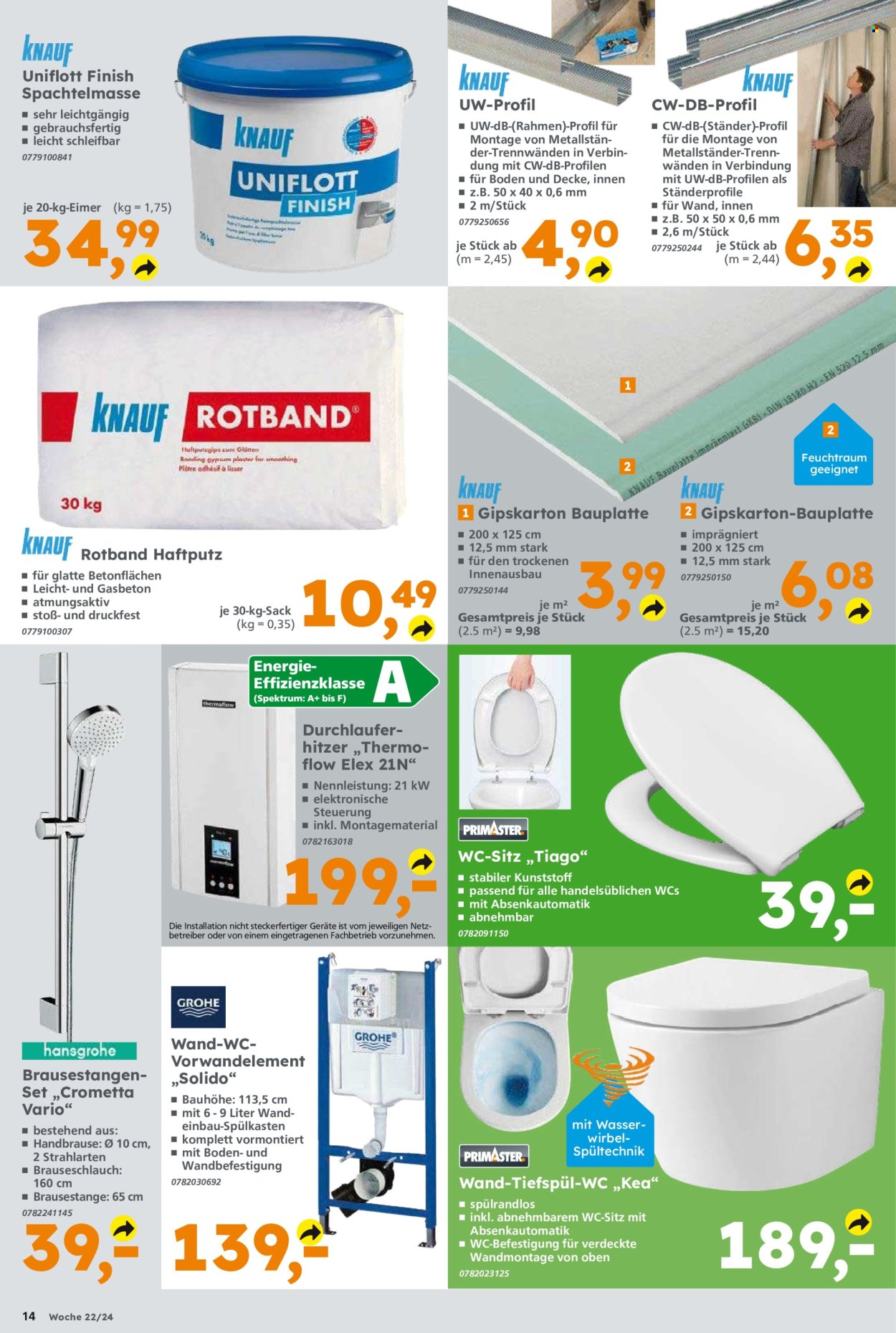 Globus Baumarkt Prospekte  - 27.05.2024 - 1.06.2024. Seite 14
