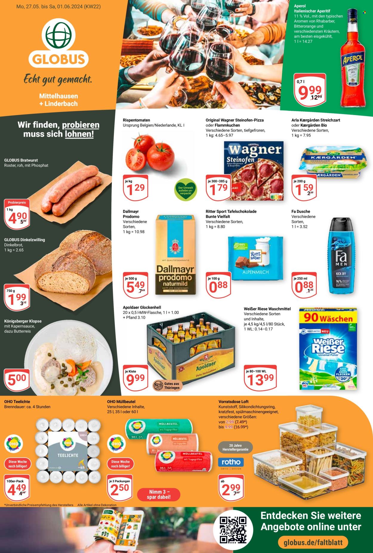 Globus Prospekte  - 27.05.2024 - 1.06.2024. Seite 1