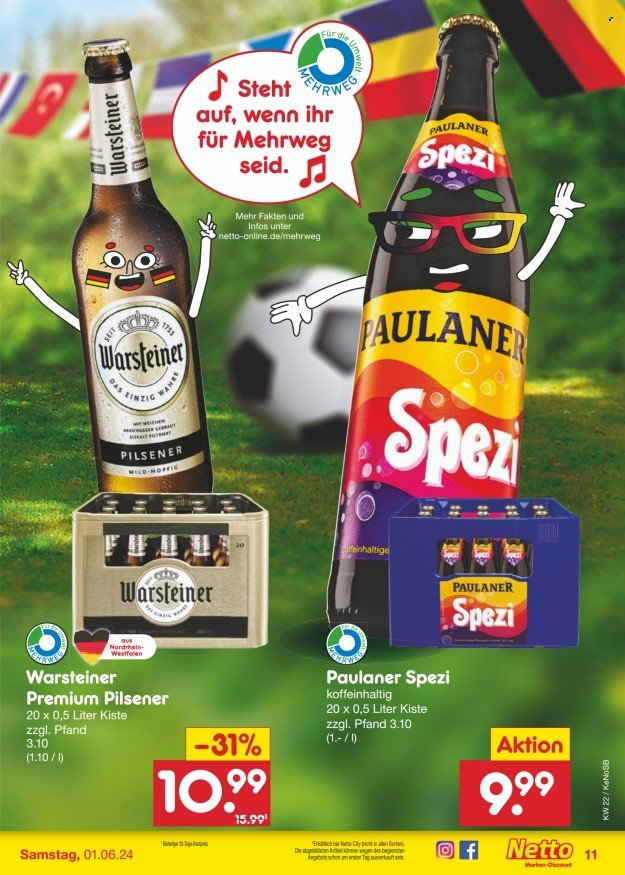Netto Marken-Discount Prospekte  - 27.05.2024 - 1.06.2024. Seite 13