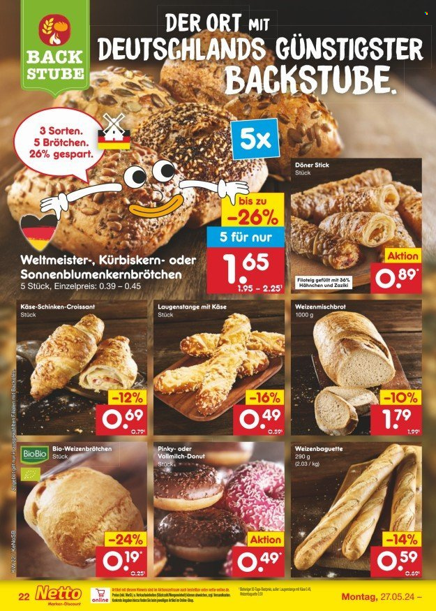 Netto Marken-Discount Prospekte  - 27.05.2024 - 1.06.2024. Seite 26
