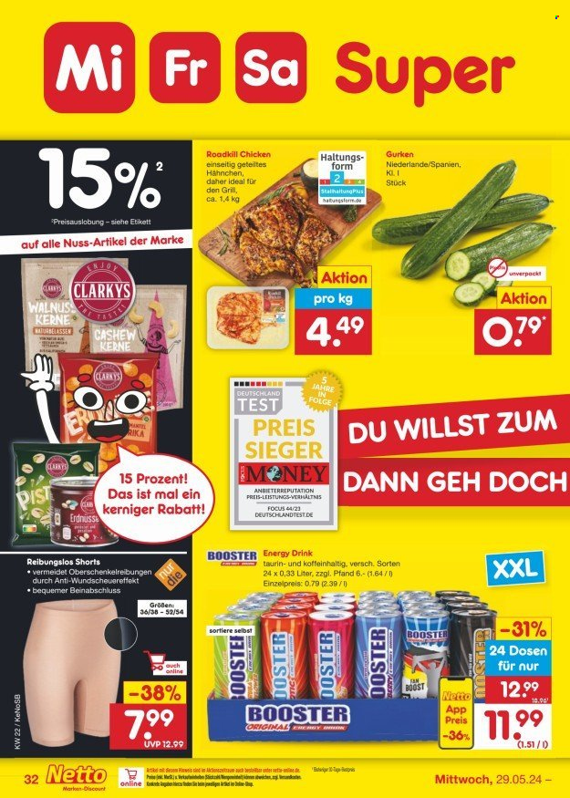 Netto Marken-Discount Prospekte  - 27.05.2024 - 1.06.2024. Seite 38