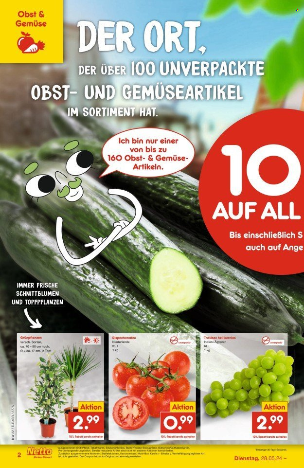Netto Marken-Discount Prospekte  - 28.05.2024 - 1.06.2024. Seite 2