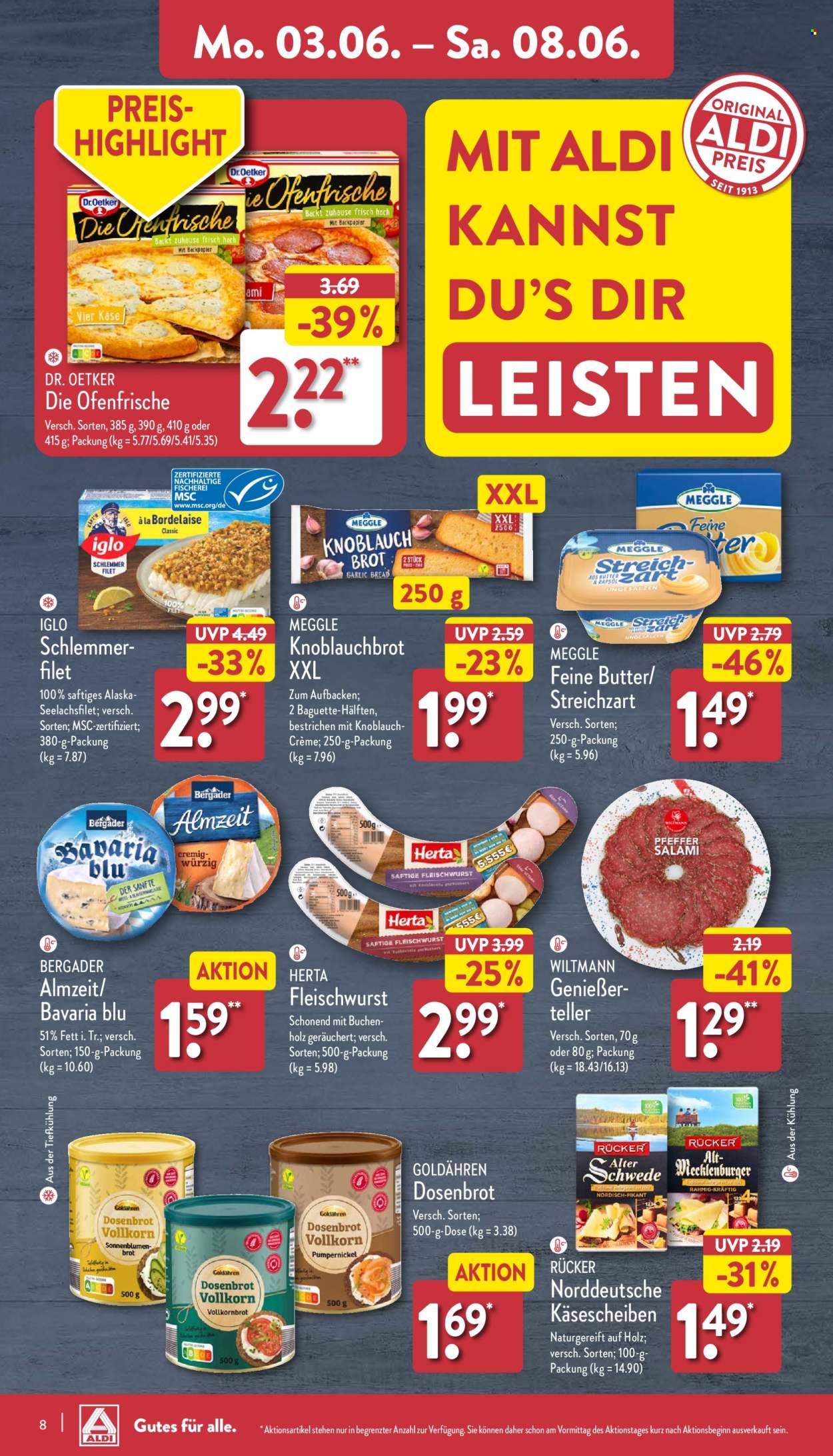 ALDI Nord Prospekte  - 3.06.2024 - 8.06.2024. Seite 8