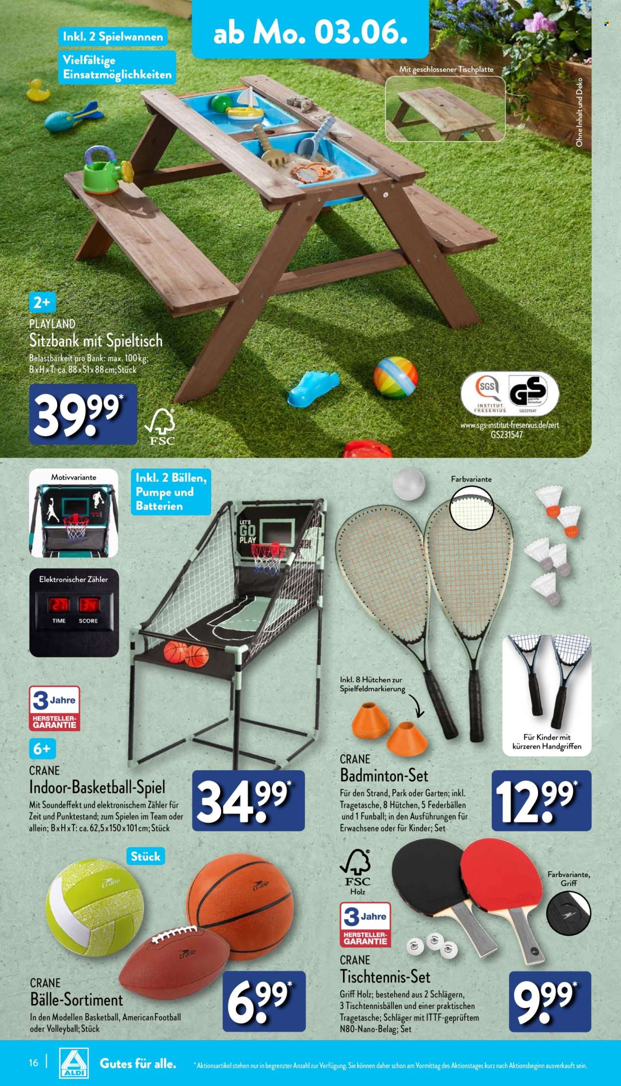 ALDI Nord Prospekte  - 3.06.2024 - 8.06.2024. Seite 16