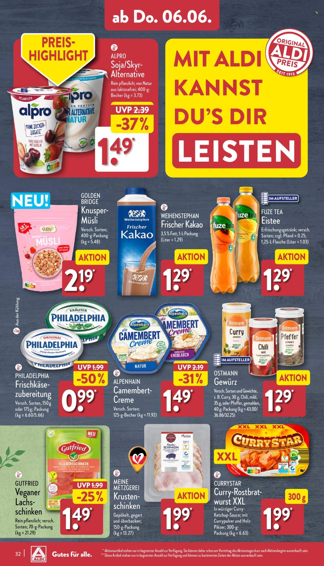 ALDI Nord Prospekte  - 3.06.2024 - 8.06.2024. Seite 32