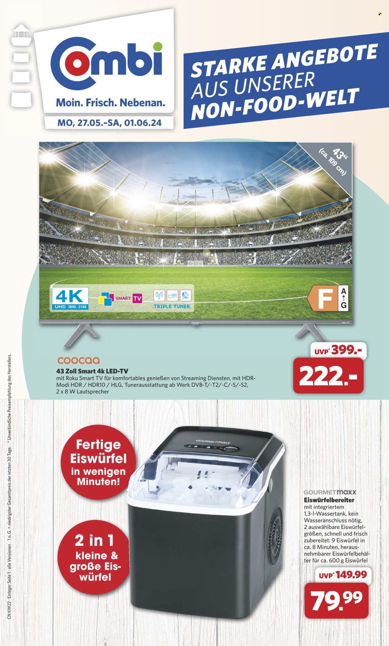 Combi Prospekte  - 27.05.2024 - 1.06.2024. Seite 1