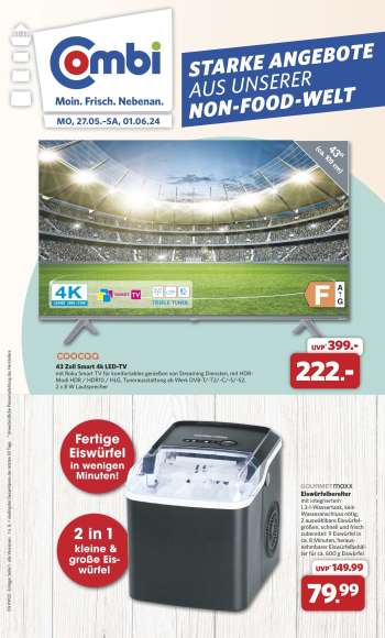 Prospekte Combi - 27.05.2024 - 1.06.2024.