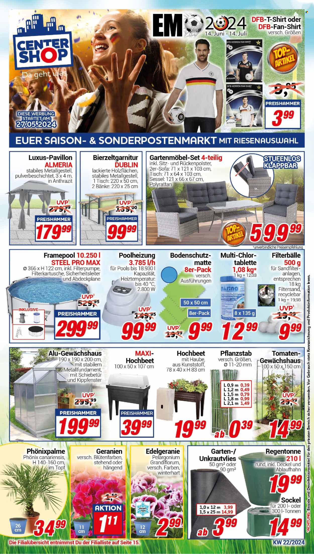 CENTERSHOP Prospekte  - 27.05.2024 - 1.06.2024. Seite 1