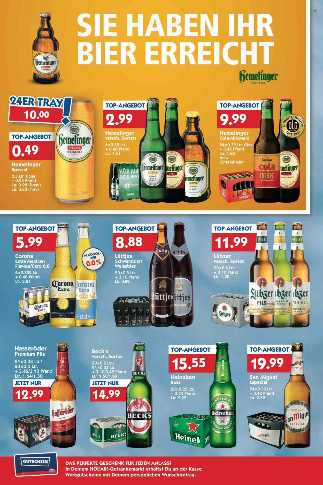 Hol'ab! Getränkemarkt Prospekte  - 27.05.2024 - 1.06.2024. Seite 2