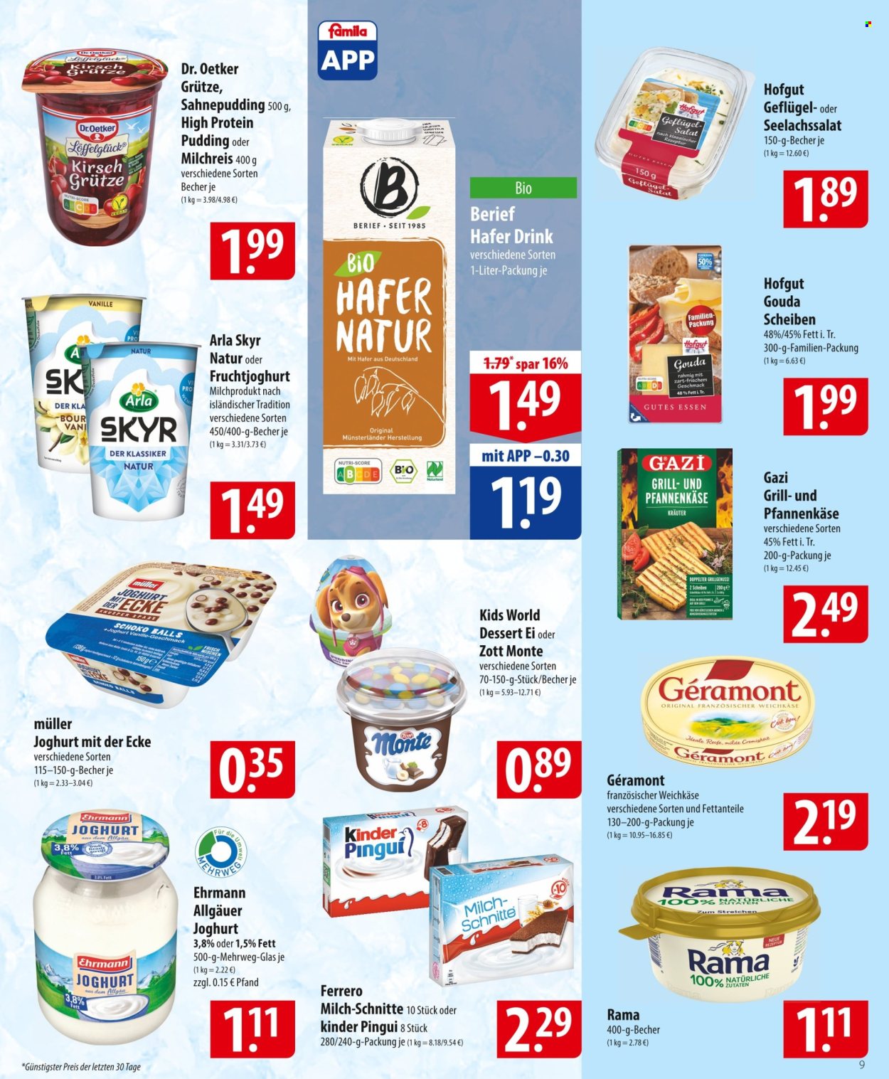 famila Prospekte  - 27.05.2024 - 1.06.2024. Seite 9