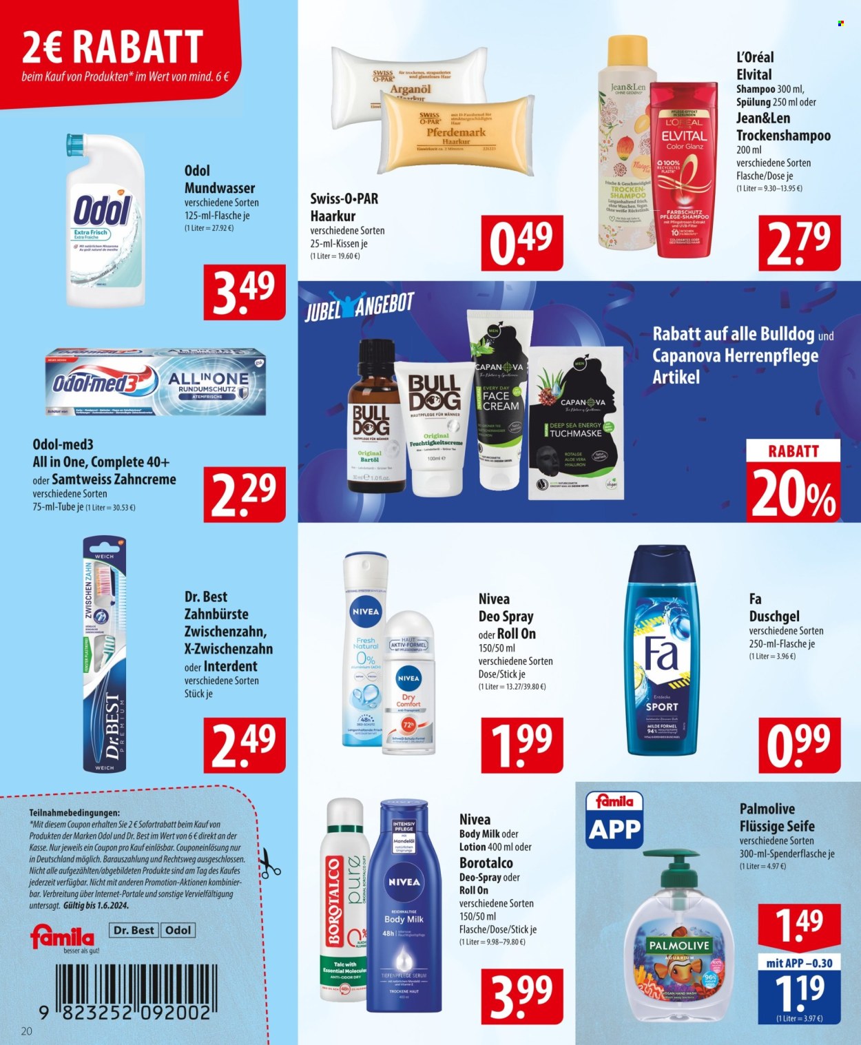 famila Prospekte  - 27.05.2024 - 1.06.2024. Seite 20