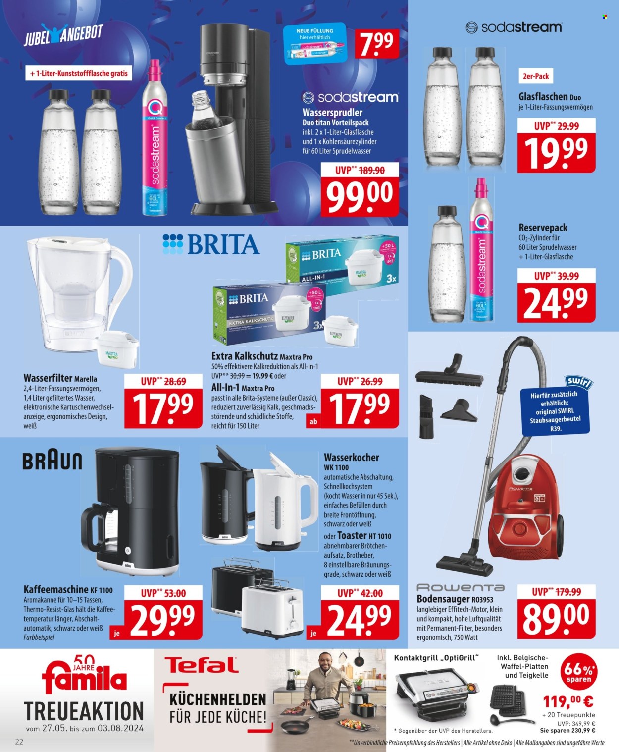 famila Prospekte  - 27.05.2024 - 1.06.2024. Seite 22