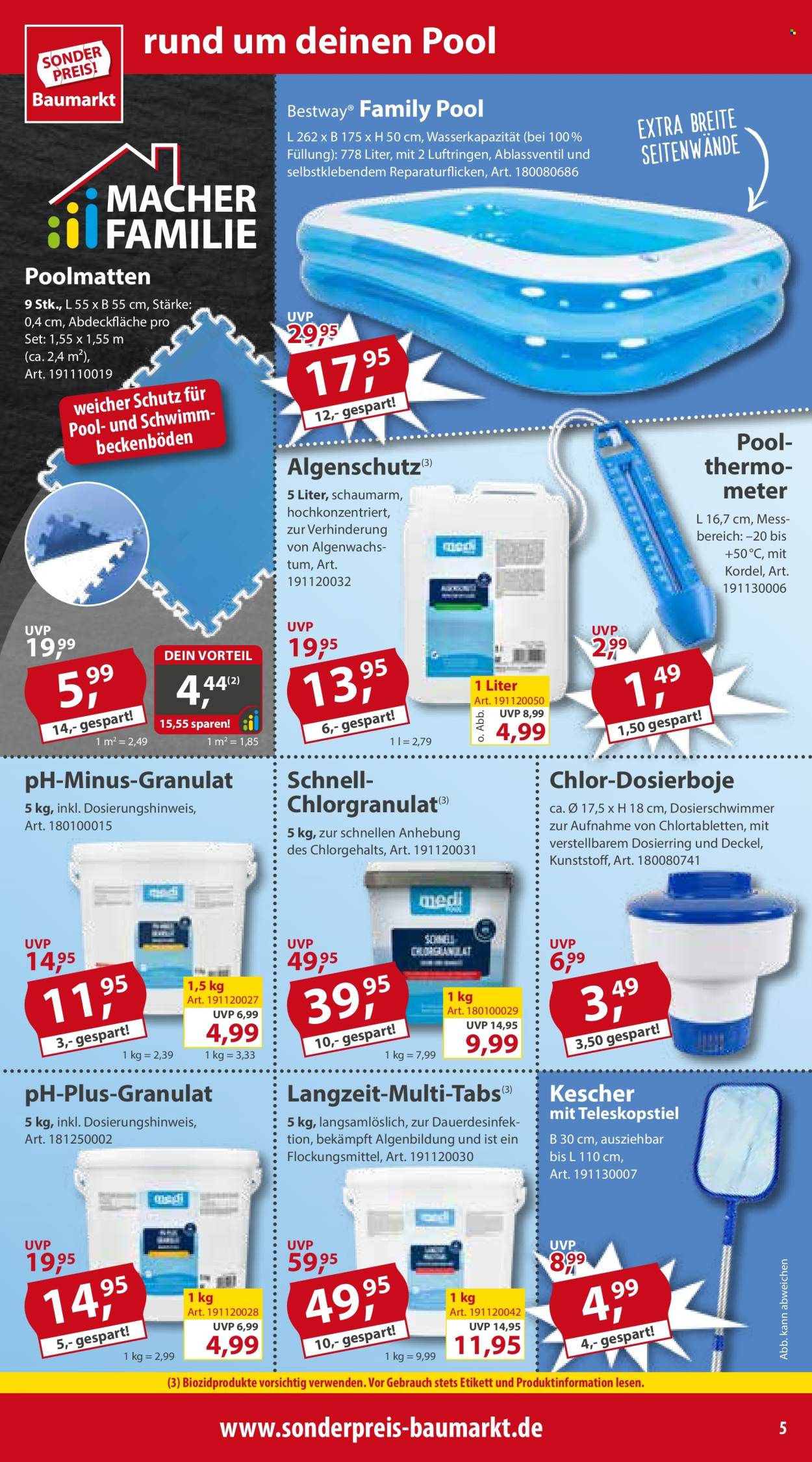 Sonderpreis-Baumarkt Prospekte  - 1.06.2024 - 7.06.2024. Seite 5