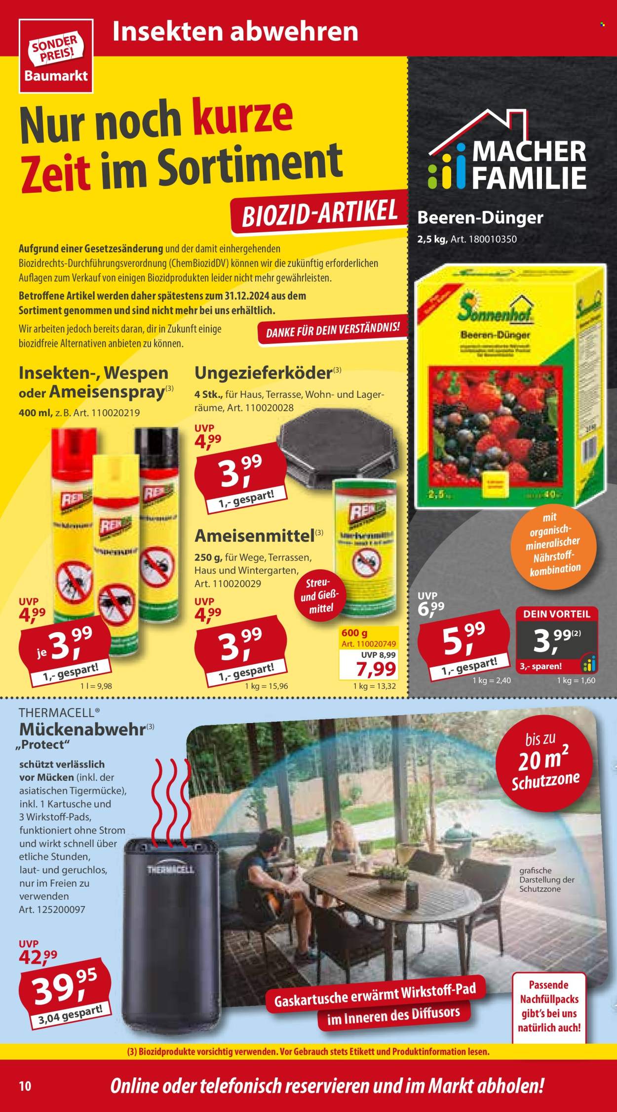 Sonderpreis-Baumarkt Prospekte  - 1.06.2024 - 7.06.2024. Seite 10