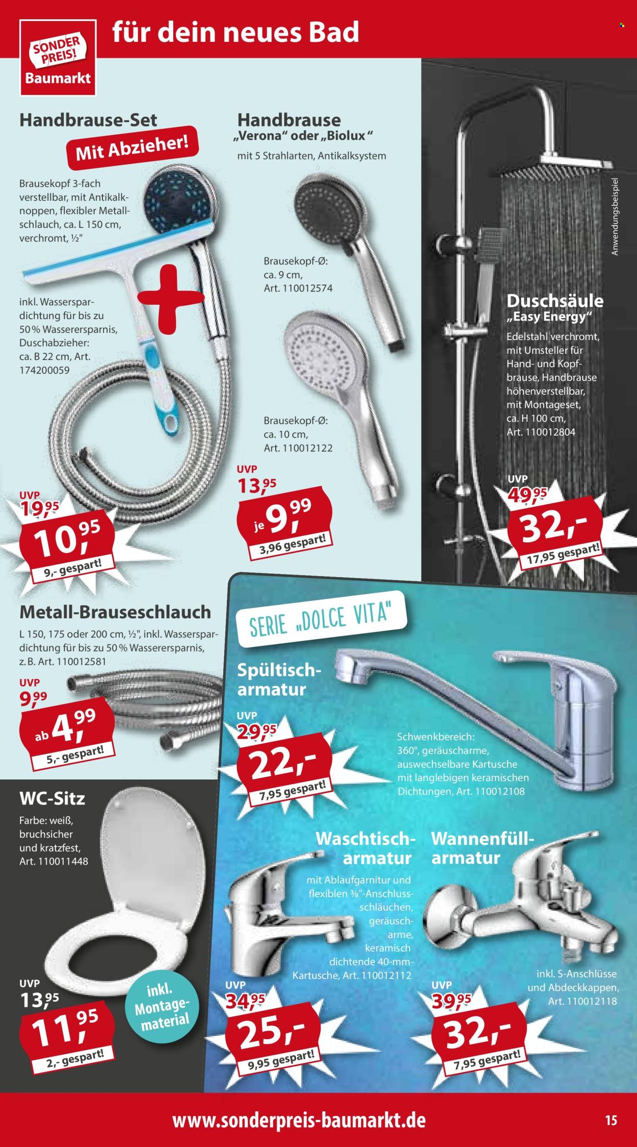 Sonderpreis-Baumarkt Prospekte  - 1.06.2024 - 7.06.2024. Seite 15