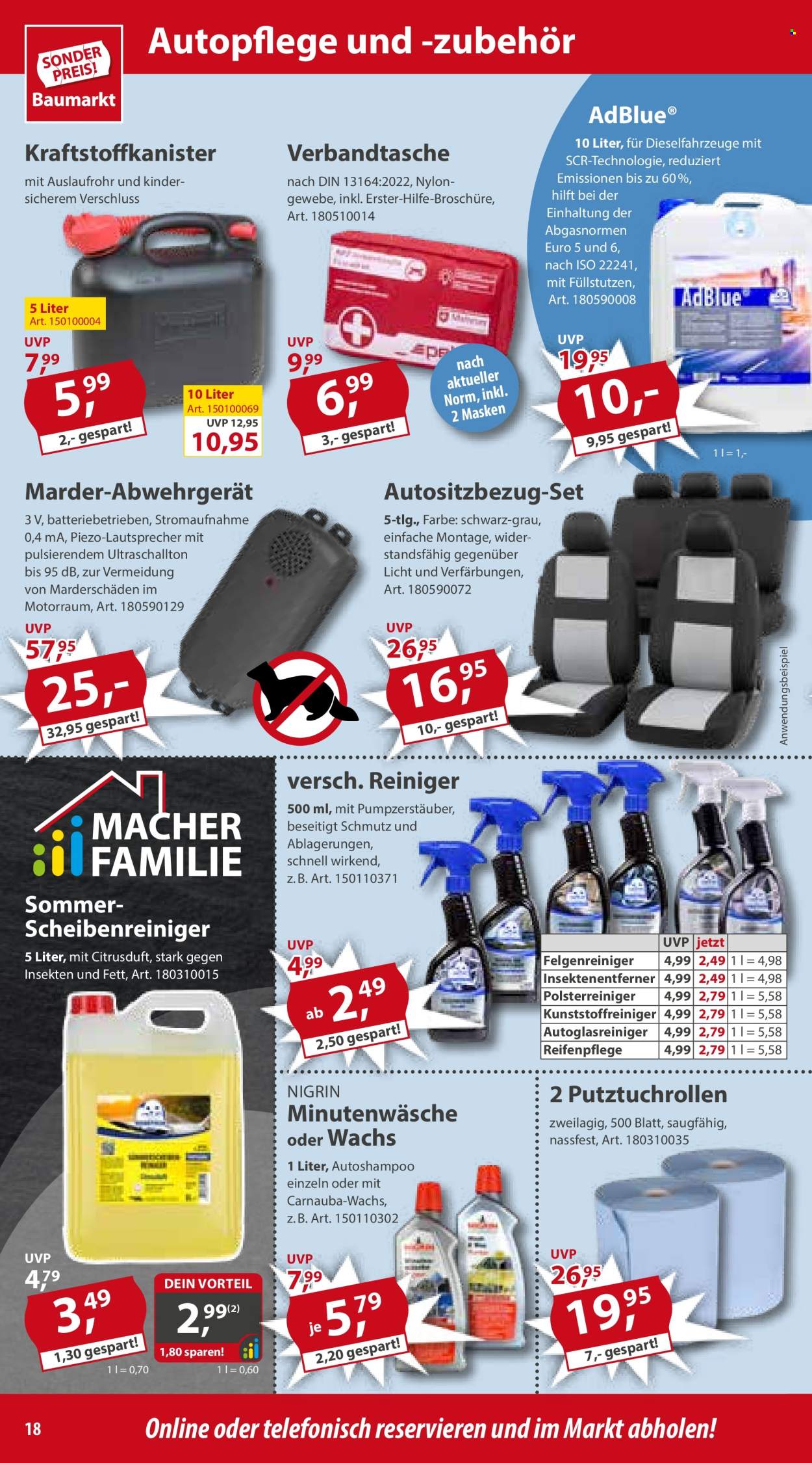 Sonderpreis-Baumarkt Prospekte  - 1.06.2024 - 7.06.2024. Seite 18