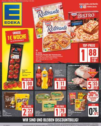 Prospekte Edeka - 27.05.2024 - 1.06.2024.