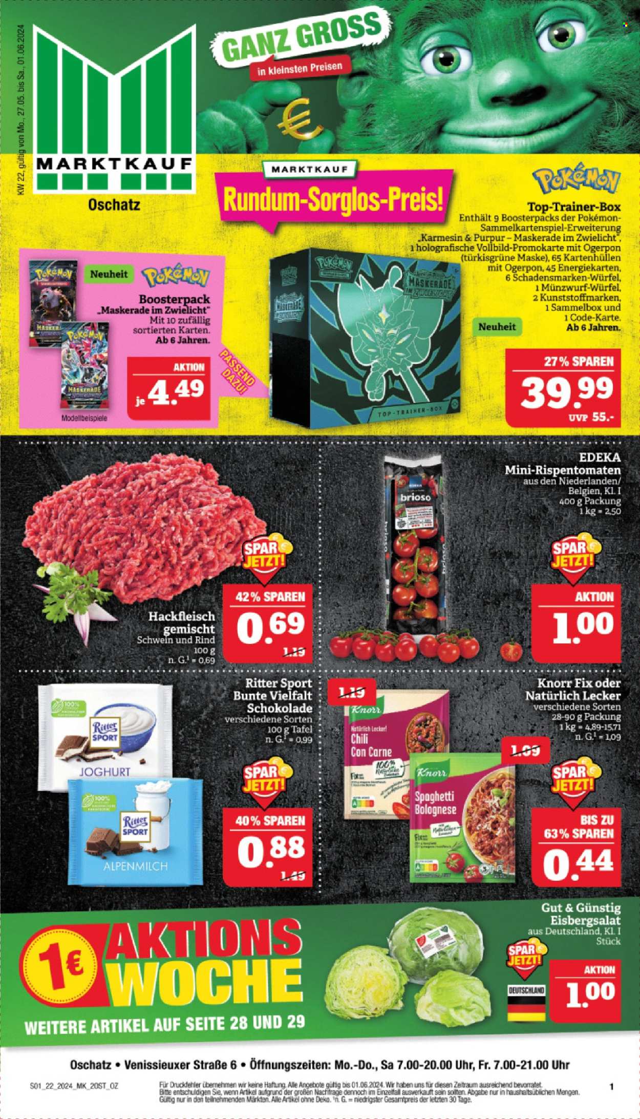 Marktkauf Prospekte  - 27.05.2024 - 1.06.2024. Seite 1