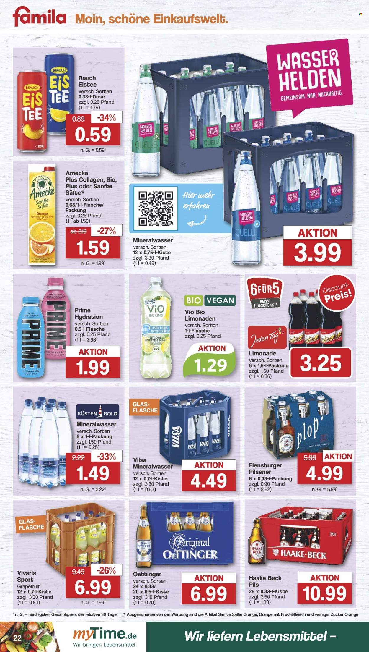 famila Prospekte  - 27.05.2024 - 1.06.2024. Seite 22