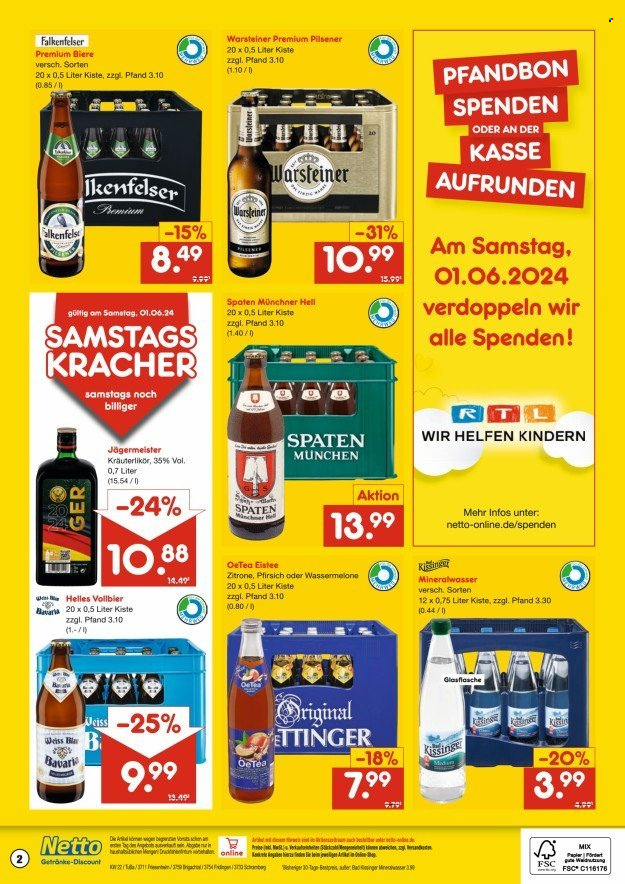 Netto Marken-Discount Prospekte  - 27.05.2024 - 1.06.2024. Seite 2