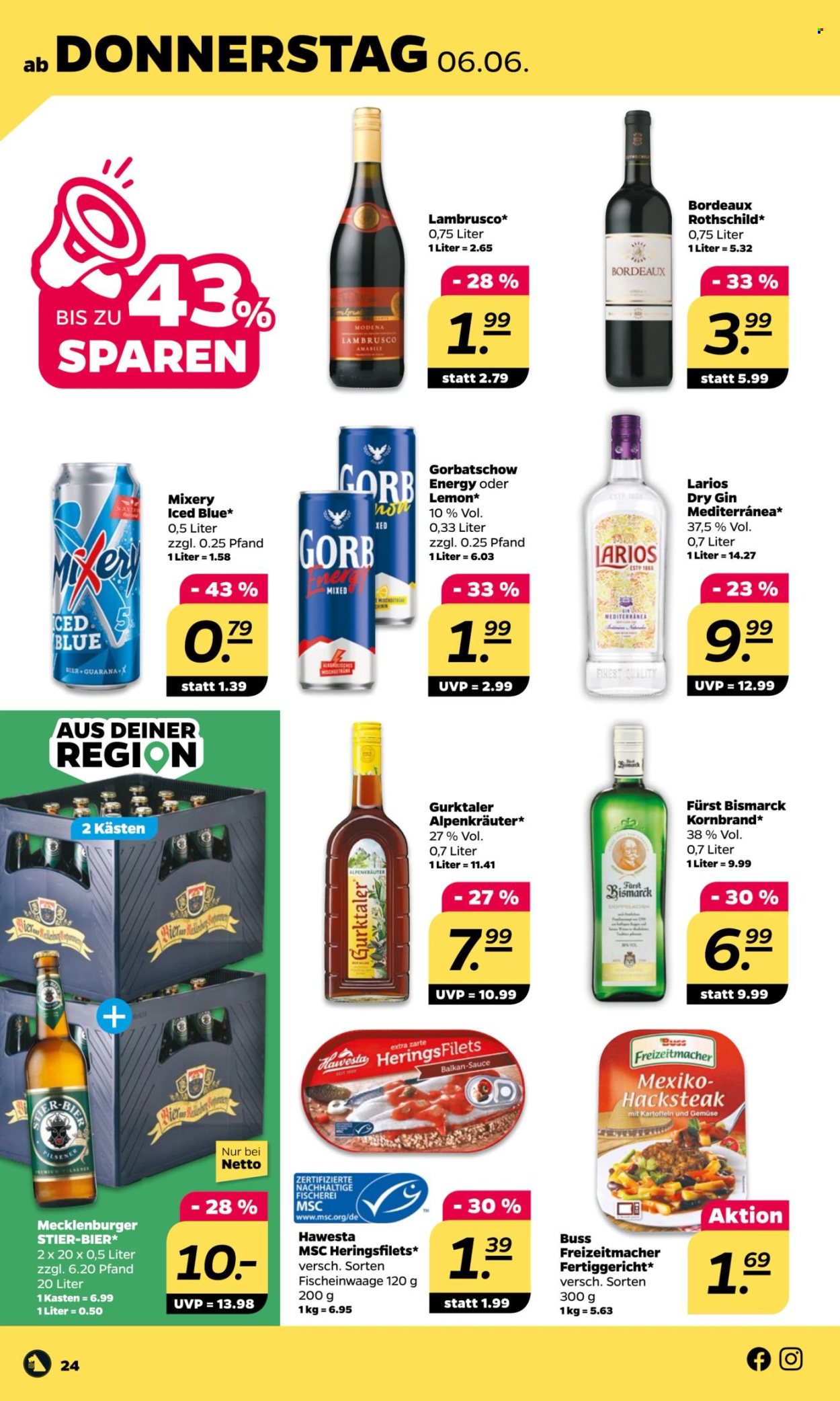 Netto Prospekte  - 3.06.2024 - 8.06.2024. Seite 24