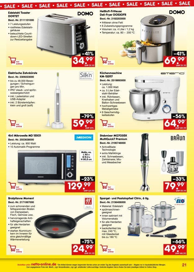 Netto Marken-Discount Prospekte  - 1.06.2024 - 30.06.2024. Seite 21