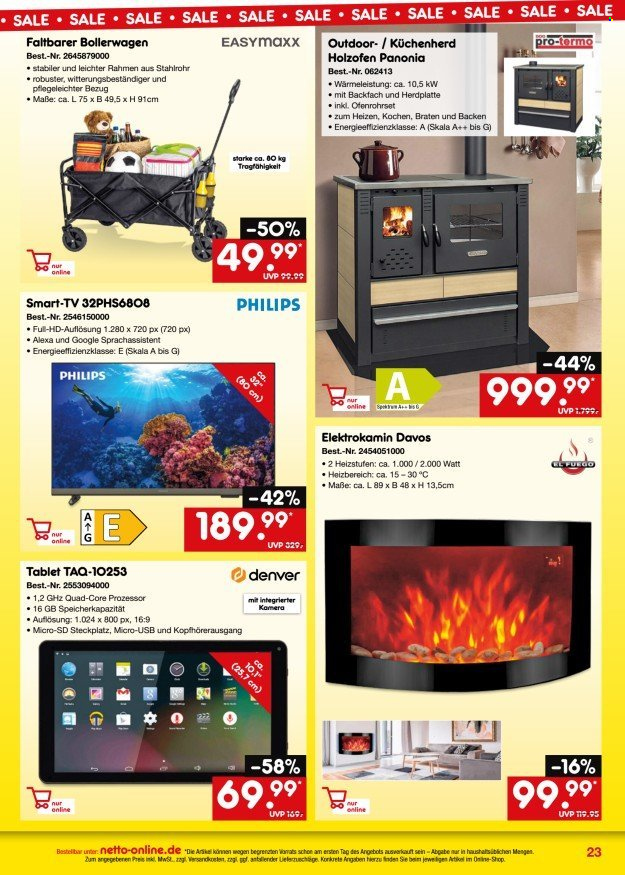 Netto Marken-Discount Prospekte  - 1.06.2024 - 30.06.2024. Seite 23
