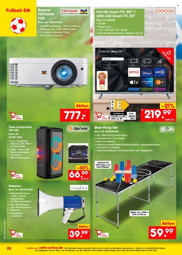 Netto Marken-Discount Prospekte  - 1.06.2024 - 30.06.2024. Seite 28