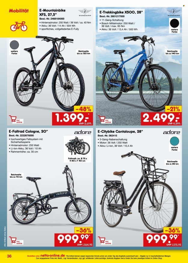 Netto Marken-Discount Prospekte  - 1.06.2024 - 30.06.2024. Seite 36