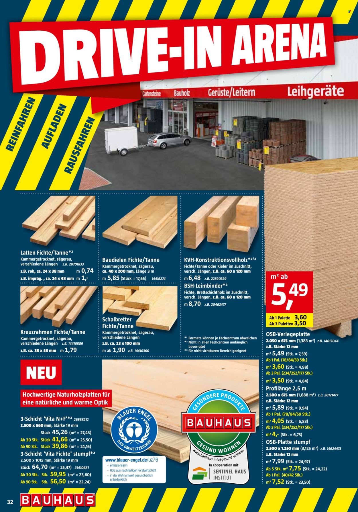 Bauhaus Prospekte  - 1.06.2024 - 29.06.2024. Seite 32