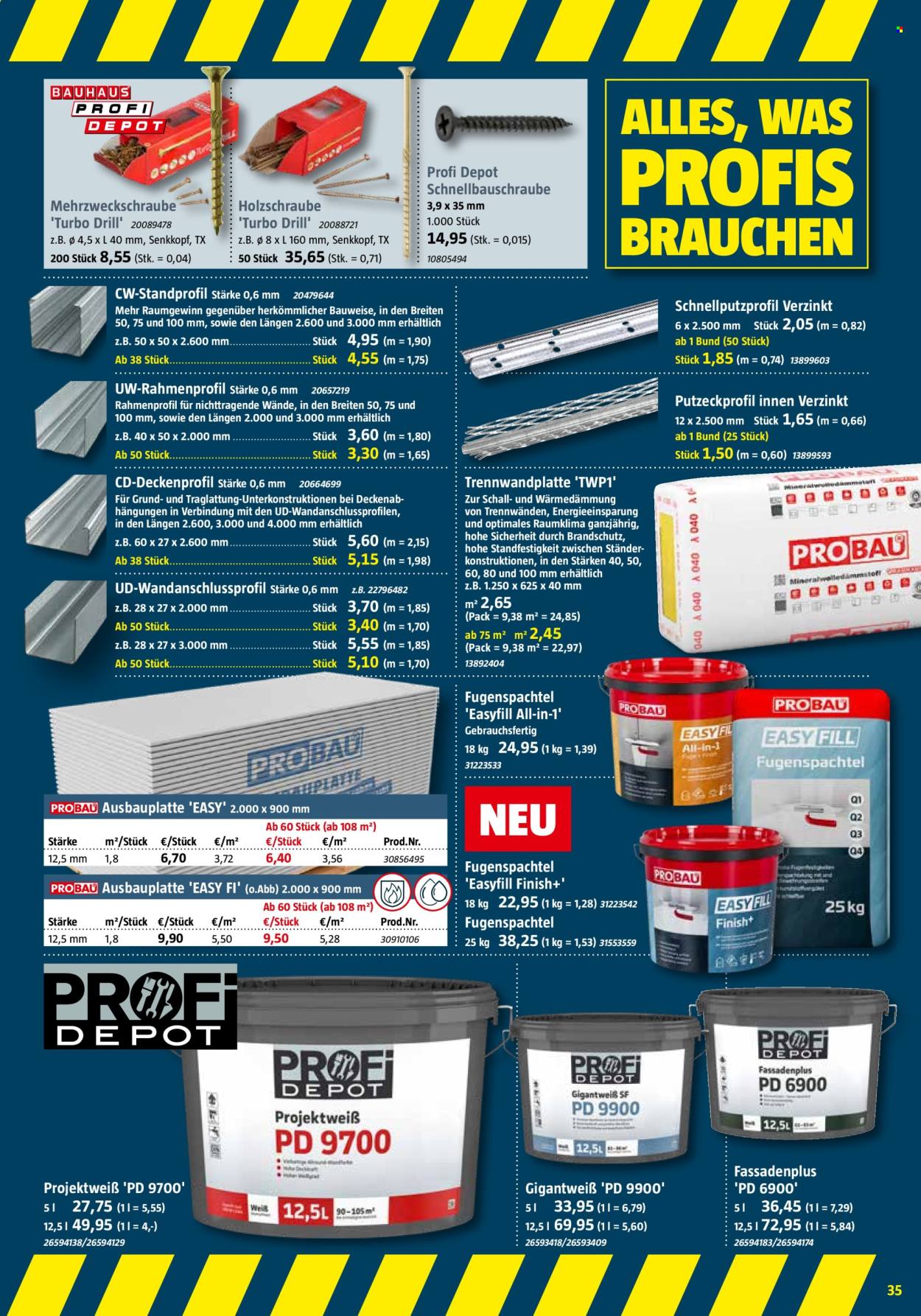 Bauhaus Prospekte  - 1.06.2024 - 29.06.2024. Seite 35
